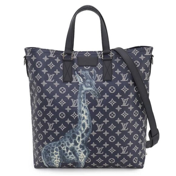 LOUIS VUITTON Monogram Savanna Tote MM 2way Shoulder Bag Uncle - Picture 1 of 11
